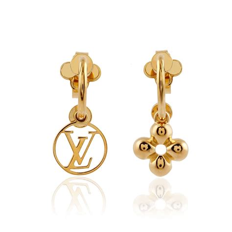 louis vuitton blooming earring|louis vuitton enamel earrings.